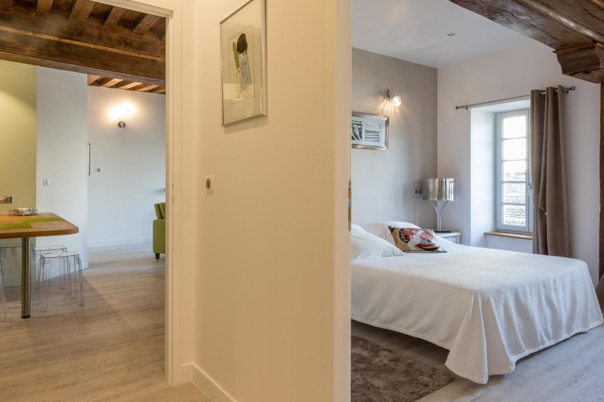 Residence Beaune Sweet Home, 4 Appartements D'Exception Avec Parking Inclus Habitación foto